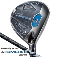 キャロウェイ フェアウェイウッド パラダイム Ai SMOKE MAX スピーダーNX ブラック(50) 右利き用【Qi10・SMOKEクーポン対象】【即日発送可】
