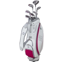 レディース ブリヂストン BG-100L パッケージセット 8本セット ピンク キャディバッグ付き 女性用【初ゴル対象商品】【クーポン対象】【ポイント10％獲得】【即日発送可】