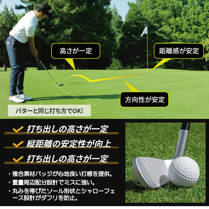 レディース ピン ChipR (チッパー) ランニングウェッジ LE 女性用 右利き用【クーポン対象】【即日発送可】