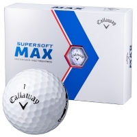 キャロウェイ 2023 スーパーソフト MAX ボール (ホワイト) [1ダース]【クーポン対象】【まとめ買い2DZで5%、3DZで10％OFF】【土日祝発送可】