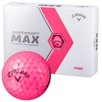 キャロウェイ 2023 スーパーソフト MAX ボール (ピンク) [1ダース]【クーポン対象】【まとめ買い2DZで5%、3DZで10％OFF】【土日祝発送可】