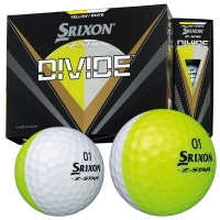 スリクソン 2023 Z-STAR DIVIDE ボール (イエロー×ホワイト) [1ダース]【まとめ買い2DZで5%、3DZで10％OFF】【土日祝発送可】