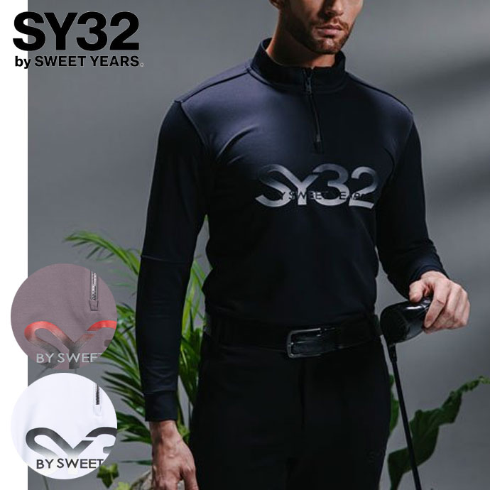 SY32 ゴルフウェア アウター カルビコグラデーション プルオーバー SYG22A14【クーポン対象】【お買い得】【土日祝発送可】