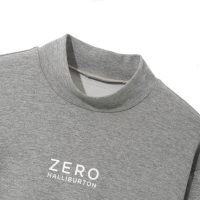 ゼロハリバートン ゴルフウェア 長袖シャツ アンチスウェットラインロングモック ZHG-A24【クーポン対象】【ポイント10％獲得】【土日祝発送可】