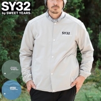 SY32 ゴルフウェア アウター ノンカラーストームフリースジャケット SYG23A32【マークダウン】【クーポン対象】【ポイント5％獲得】【土日祝発送可】