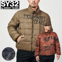 SY32 ゴルフウェア アウター プリマロフトリバーシブルパデッドジャケット SYG23A44【マークダウン】【クーポン対象】【ポイント5％獲得】【土日祝発送可】